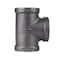 B & K STZ Industries 1 in. FIP each X 1 in. D FIP 1 in. D FIP Black Malleable Iron Tee 310UPT-1 - alternate 1